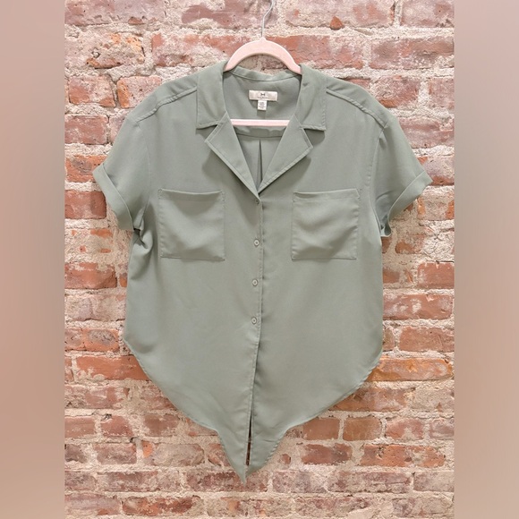 Tops - Sage Green Blouse